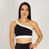 Top deportivo para mujer a un solo hombro