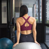 Top deportivo para mujer con cruce en la espalda 7K Sport Wear