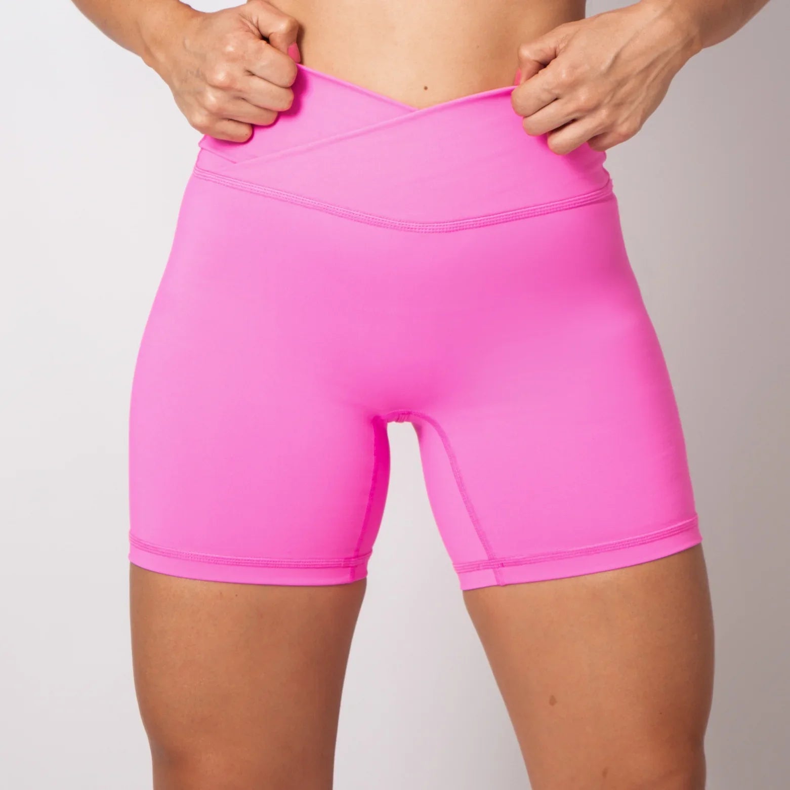 Short deportivo para mujer sin costura frontal 7K Sport Wear