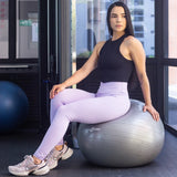 Legging deportivo con control de abdomen cruzada en V