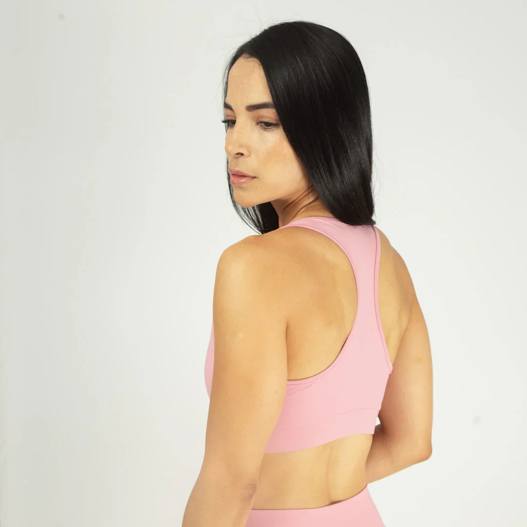 Top deportivo femenino con escote frontal 7K Sport Wear