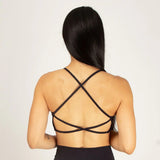 Top deportivo para mujer con tiras espalda cruzada 7K Sport Wear