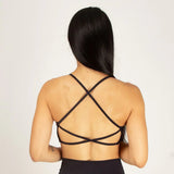 Top deportivo para mujer con tiras espalda cruzada 7K Sport Wear