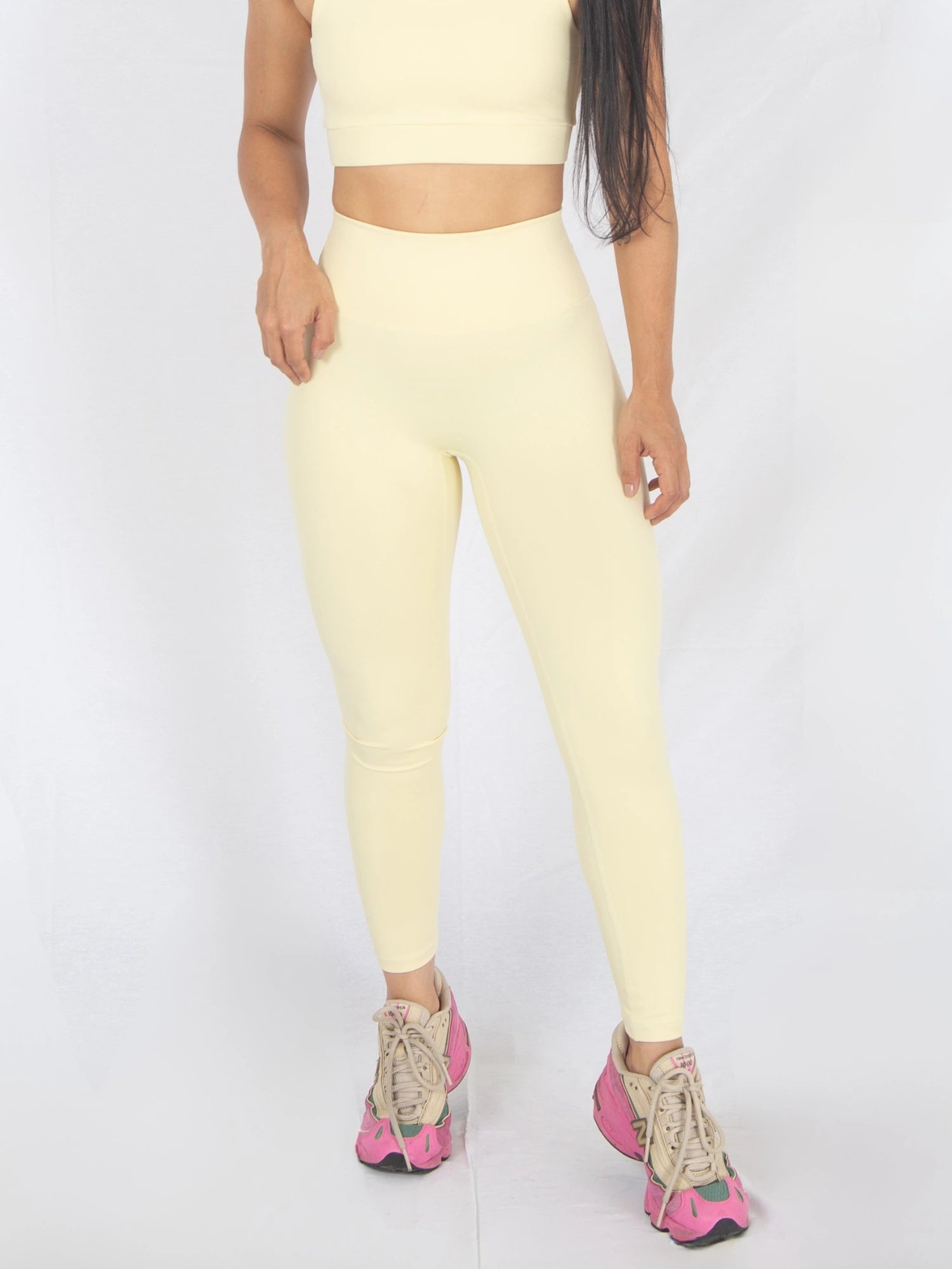 Leggins deportivo sin costura Amarillo 7K Sport Wear
