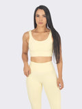 Leggins deportivo sin costura Amarillo 7K Sport Wear