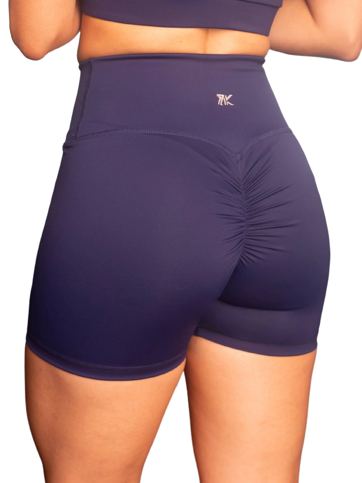 Short Deportivo Tiro Alto con Control Abdomen y Realce de Glúteo 7K Sport Wear