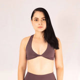 Top deportivo con cruce frontal 7K Sport Wear