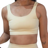 Top deportivo para mujer elegance amarillo 7K Sport Wear