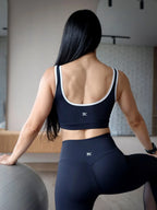 Top Sculpt U Contrast Compresión Media 7K Sport Wear