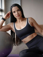Top Sculpt U Contrast Compresión Media 7K Sport Wear