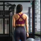 Top deportivo para mujer con cruce en la espalda 7K Sport Wear