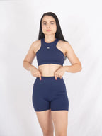 Set Top Soporte medio + Short Tiro Alto con Control Abdomen 7K Sport Wear