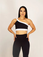 Top deportivo para mujer a un solo hombro 7K Sport Wear