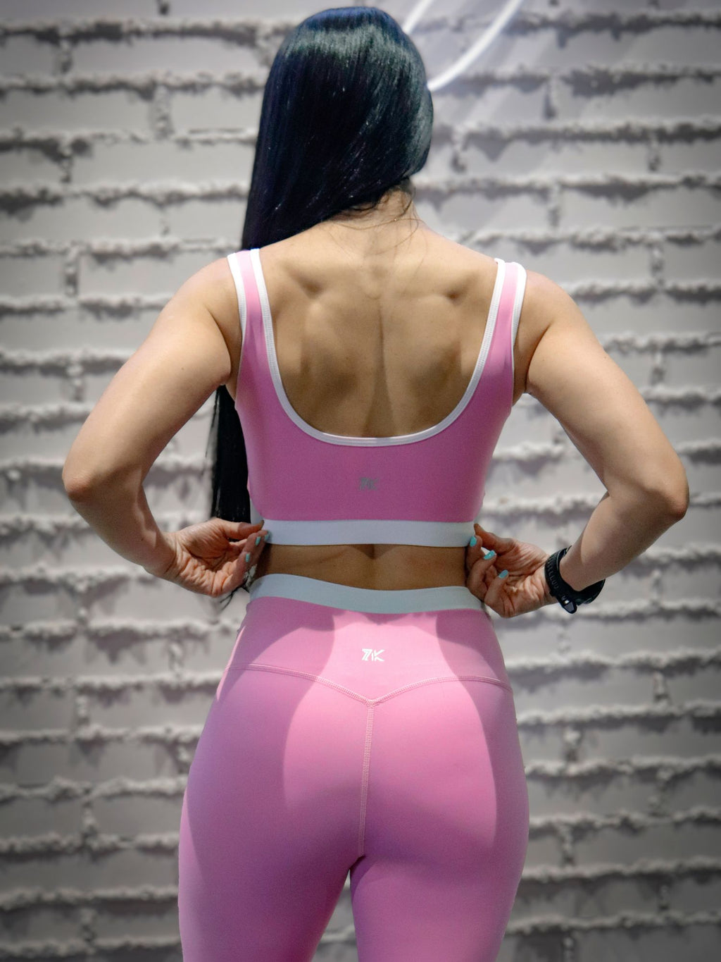 Legging Sculpt Rosé Contrast 7K Sport Wear