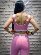 Legging Sculpt Rosé Contrast 7K Sport Wear
