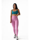 Set Top Soporte Alto con Espalda Cruzada + Leggins Tiro Alto con Control Abdomen 7K Sport Wear