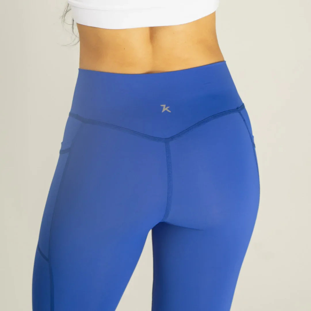 Leggins con bolsillos lateral sin costura frontal 7K Sport Wear