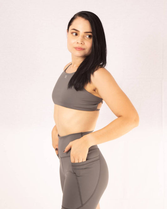 TOP DEPORTIVO PARA MUJER CON TIRAS ESPALDA CRUZADA