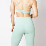 LEGGING DEPORTIVO SIN COSTURA PARTE FRONTAL VERDE CLARO