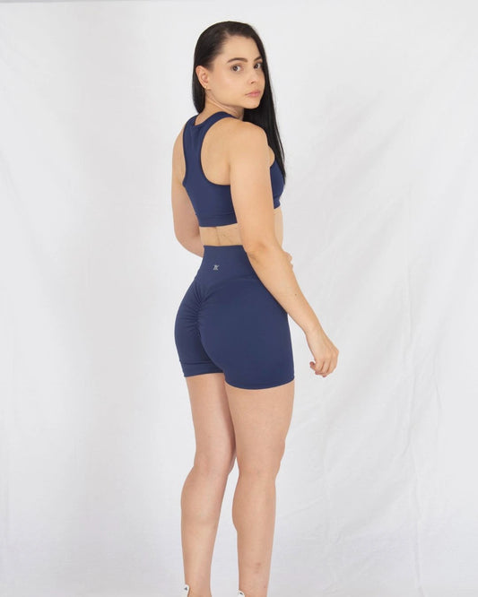 Set Top Soporte medio + Short Tiro Alto con Control Abdomen 7K Sport Wear