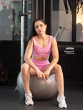 Top deportivo para mujer elegance rosado 7K Sport Wear