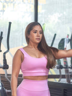 Top deportivo para mujer elegance rosado 7K Sport Wear