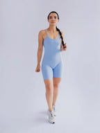 Enterizo deportivo corto espalda cruzada 7K Sport Wear