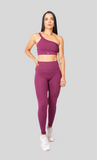 LEGGING DEPORTIVO SIN COSTURA PARTE FRONTAL MORADO