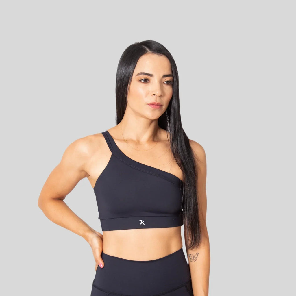 Top deportivo para mujer a un solo hombro 7K Sport Wear