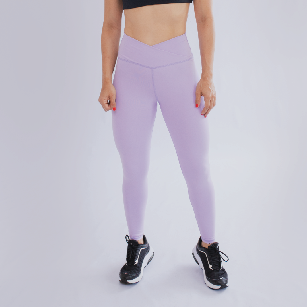 LEGGING DEPORTIVO CON CONTROL DE ABDOMEN CRUZADA EN V