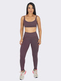 Leggins deportivo bolsillo lateral Purpura 7K Sport Wear