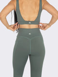 Leggins deportivo bolsillo lateral Verde Oliva 7K Sport Wear