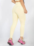 Leggins deportivo sin costura Amarillo 7K Sport Wear