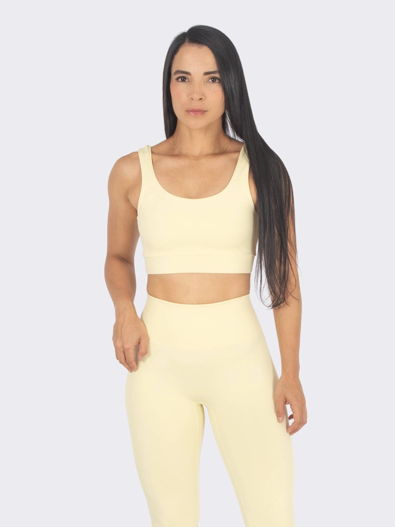 Leggins deportivo sin costura Amarillo 7K Sport Wear