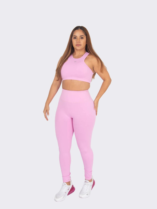 Leggins deportivo sin costura rosado 7K Sport Wear