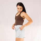 Pantaloneta con bolsillo running 7K Sport Wear