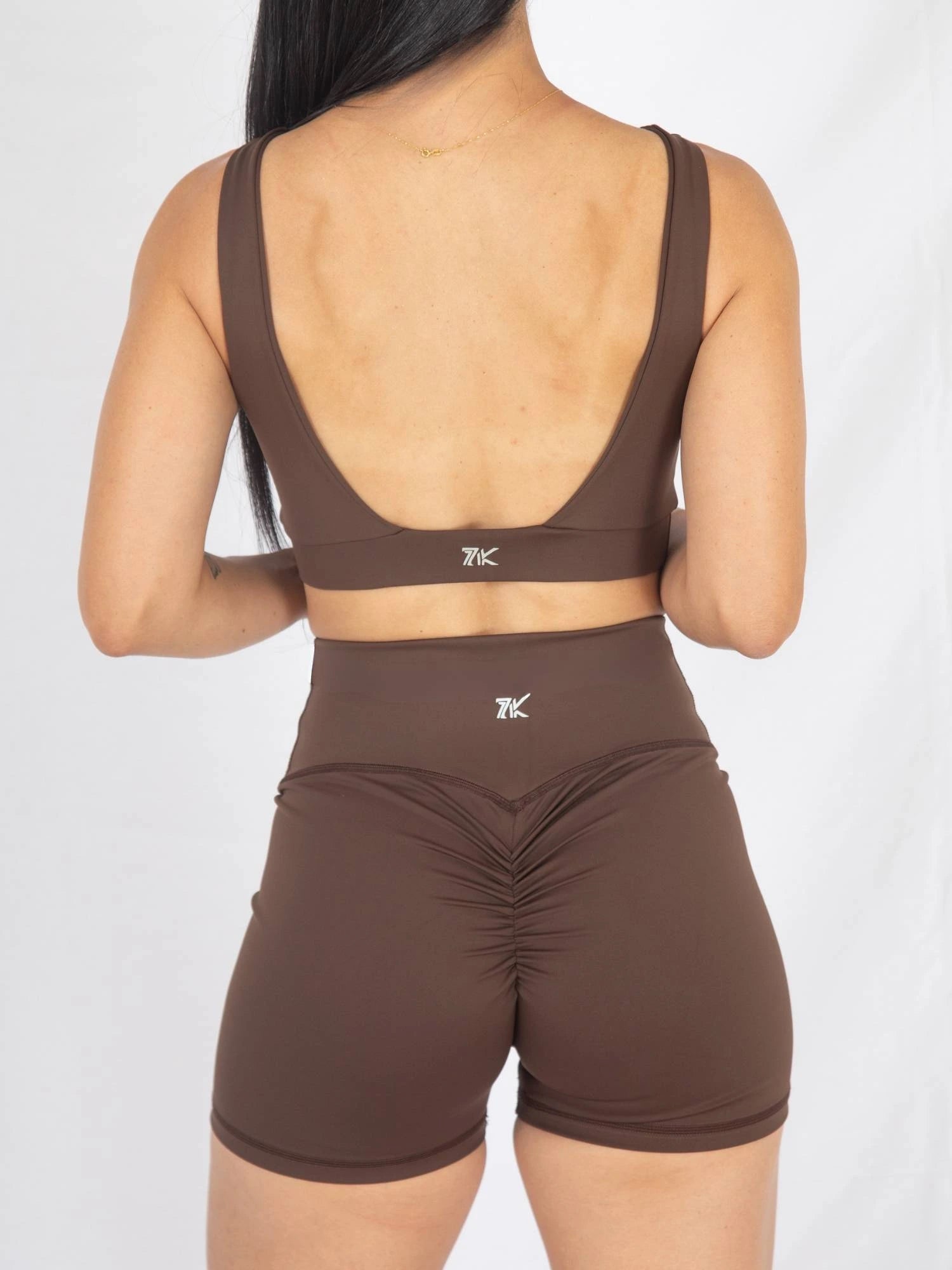 Top Deportivo Para Mujer Elegance Chocolate 7K Sport Wear