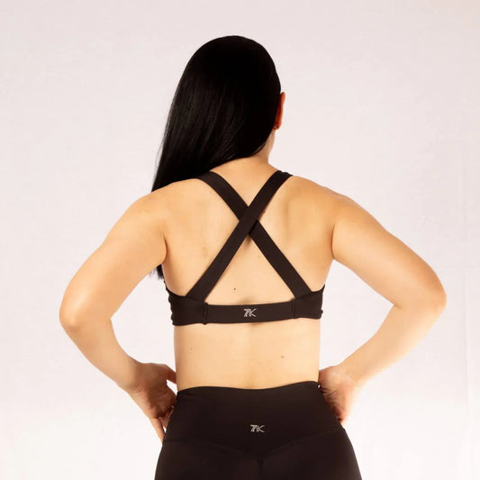 Top deportivo con cruce frontal 7K Sport Wear