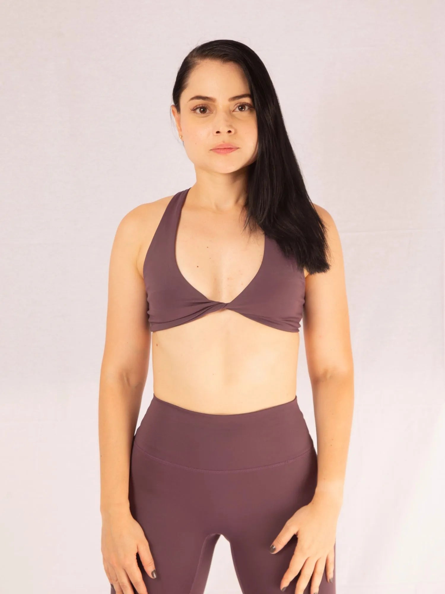 Top deportivo con cruce frontal 7K Sport Wear