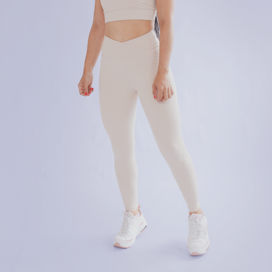 LEGGING DEPORTIVO CON CONTROL DE ABDOMEN CRUZADA EN V