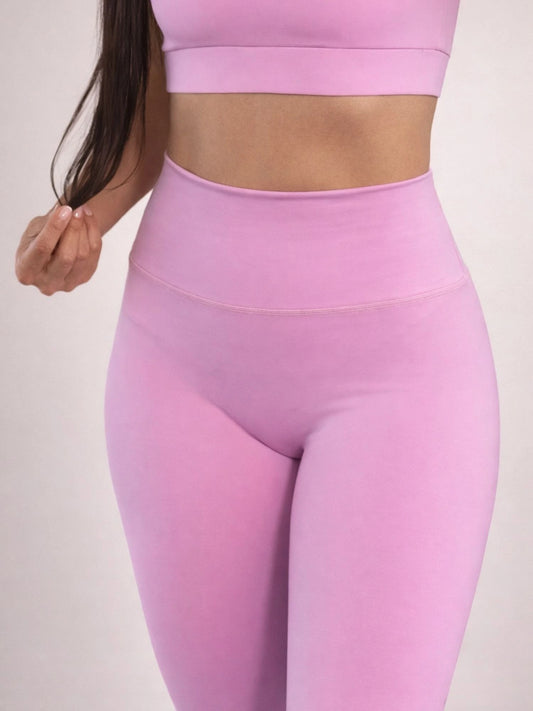 Set Top Soporte Alto con Espalda Cruzada + Leggins Tiro Alto con Control Abdomen 7K Sport Wear