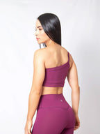 Top deportivo para mujer a un solo hombro 7K Sport Wear